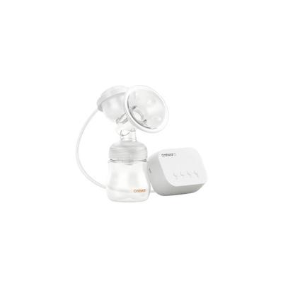 China BPA Free Gland Guangzhou Newborn Baby LCD Display OEM Breast Pump With Bottle for sale