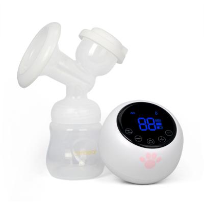 China BPA Free High Quality New Design USB Power Supply Flange Inserts Silicon 160ml Electric Vacuum Baby Breast Milk Pump for sale