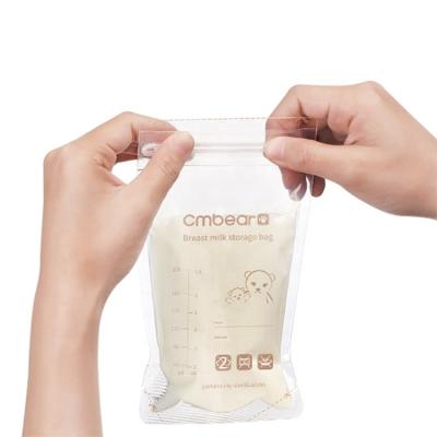 China High Quality BPA Free OEM Food Grade Baby Custom Design BPA Free Women Breastmilk Storage Freezer Bag For Milk Saving for sale