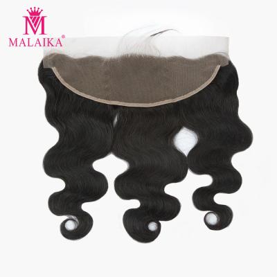 China Body Wave MALAIKA Quality Seditty Body Wave Ear To Ear Lace Frontal Peruvian Hair 13x4 Lace Closure for sale