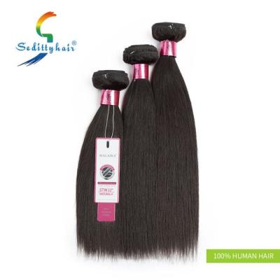 China Wholesale 100% Brazilian hair natural seditty hair MALAIKA hair extensions hair bundle human for sale