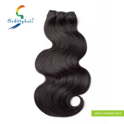 China Wholesale Double Drawn Body Wave Seditty Hair Body Wave Virgin With Best Quality 100% Human Hair for sale