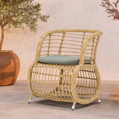 China Smooth Lines And A Sense Of Sitting Strong Good Stability Lounge Rattan Wicker Lift Chair Outdoor for sale