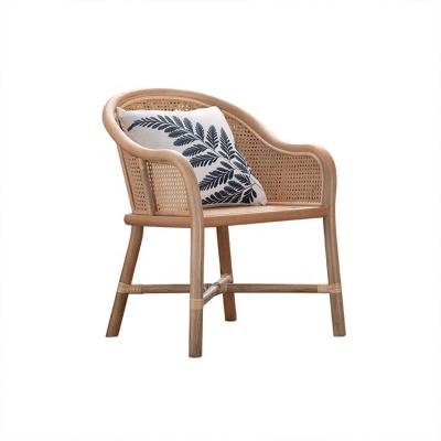 China Other Luxury Rattan Chair Rattan Wicker Dining Natural Garden Chair for sale