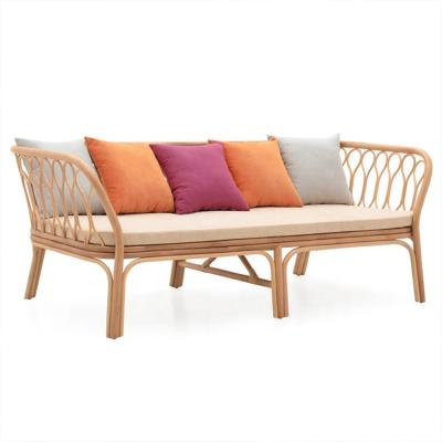 China Other Luxury Natural Rattan Indoor Leisure Sofas Modern Rattan Sofas For Living Room for sale