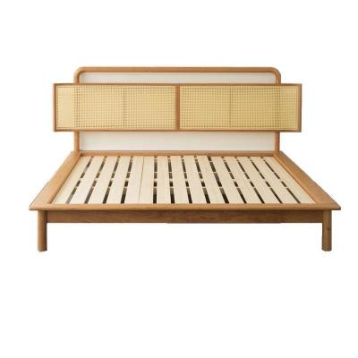 China Factory price brand new Japanese rattan bed rattan bed for health field antique Japanese style rattan bed for sale