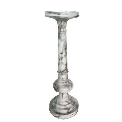 China Modern Europe living room INS style candlestick resin opens wedding party decor polyresin candle holders for sale