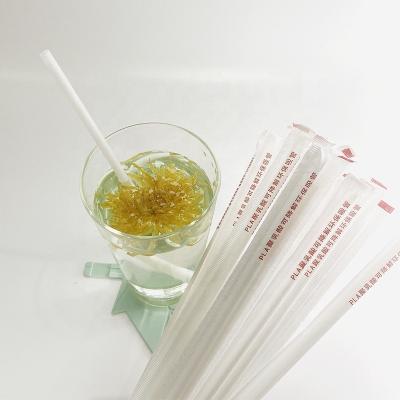 China Wholesale Biodegradable PLA Drinking Straws Custom Printed Eco Friendly Pla Straws for sale