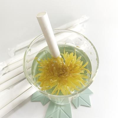 China Eco-Friendly Straw Straws Straight Paper Biodegradable Paper Material Chinese Paper Straws for sale