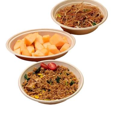 China Hot Sale Paper Bowls Disposable Food Packaging Containers Paper Oval Paper Bowl for sale