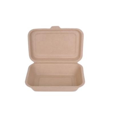 China High Quality Biodegradable Paper Lunch Box Packaging Food Grade Take Away Container Paper Food Box for sale