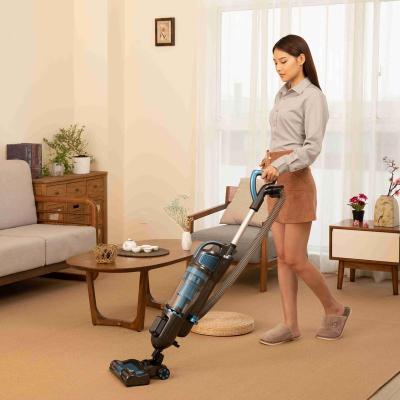 China OEM Hotel Factory Wholesale Dc Cordless Double Motor Socket Dry Upright Vacuum Cleaner Direct Upright Cordless Brush Motor for sale