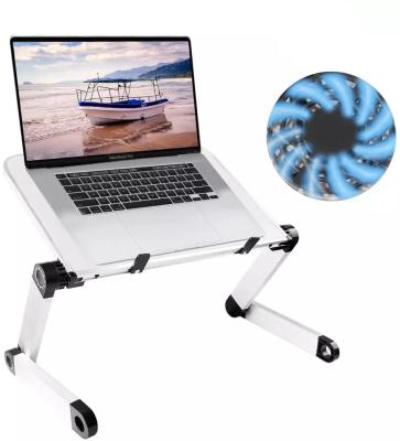 China (Size) New Amazon Adjustable Adjustable Laptop Table Laptop Stand Computer Stand with Fan for sale