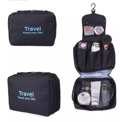 China Amazon Hot Sale Travel Toiletry Storage Bag Travel Makeup Organizer Hanging Bag Eco-friendly New for sale