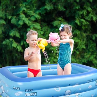 China Warter Sports Amazon Children's Swimming Pool Water Sports Accessories Thickened Harmless Garden PVC Inflatable Tub for sale