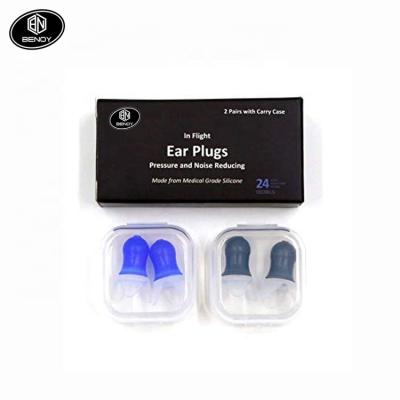 China 100% silicon. Amazon Manufacturer Travel High Quality Sleep Silicone Ear Plugs for sale