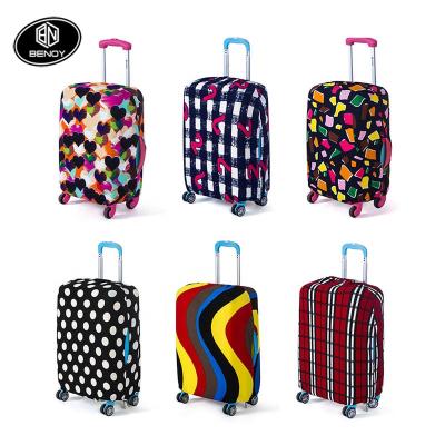 China Fasion Amazone 18-32 Inch Dustproof Spandex Travel Luggage Cover Suitcase Protective Cover for sale