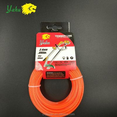 China 2-Stroke Nylon Brushcutter Spare Parts Grass Trimmer Line For Kasei Brush Cutter for sale