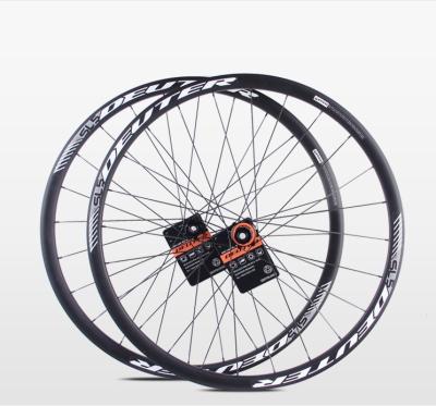 China New Road Bicycles Love Deuter Sipelin Pull Flower Drum SL5 Aluminum Alloy Bicycle Wheel Set Road Car Straight Disc Brake for sale