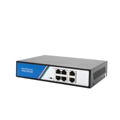 China Factory Price POE CCTV Poe Network Switch 10/100Mbps 52V 4 Port POE Switch for sale