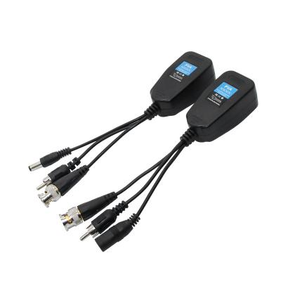 China Power and Audio Three-in-On CCTV Surveillance Passive Coaxial Video Power and Audio Three-in-One Video Transmitter PVA Balanced Transformer for sale