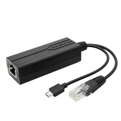 China High Quality Standard POE Splitter Micro 5V USB POE 10/100Mbps POE Splitter for sale