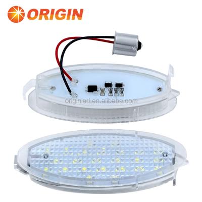 China Plastic shell LED license plate light for Opel Corsa B, 12v 18SMD LED license plate light forVectra B for sale