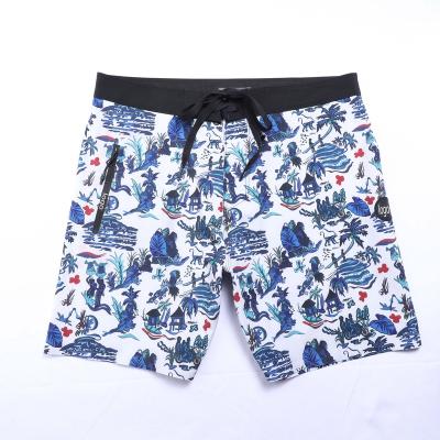 China QUICK DRY Mens Quick-dry  4 Way Stretch Men's Surf Shorts and Board Shorts Custom Wholesale Custom Logo Beach Fitness  Adults for sale