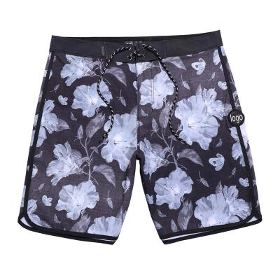 China QUICK DRY ot Selling Wholesale Custom Quick Dry Polyester 4 Way Stretch Mens Surf Beach short Board Shorts for sale