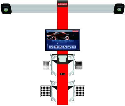 Κίνα Android 3D Wheel Alignment And Balancing 220RPM 3d Car Wheel Alignment Το αυτοκίνητο είναι σε σύγκριση με το αυτοκίνητο προς πώληση