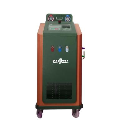 China 20bar Car AC Service Station Recovery Flushing 12.12cc Compressor Full Automatic for sale