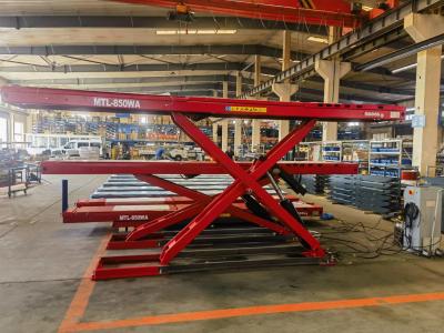 China 5000 Lbs Hydraulic Platform Lift MLT-630A Alignment Scissor Car Lift for sale