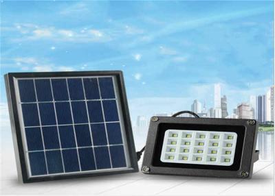 China Commercial Solar Flood Lights With On Off Switch 18650 Lithium Battery for sale