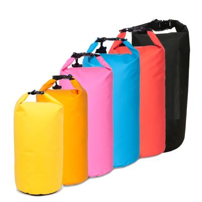 China Orange 20L imprägniern trockene Tasche PVC-Planen-Gewebe kundengebundenes Logo zu verkaufen