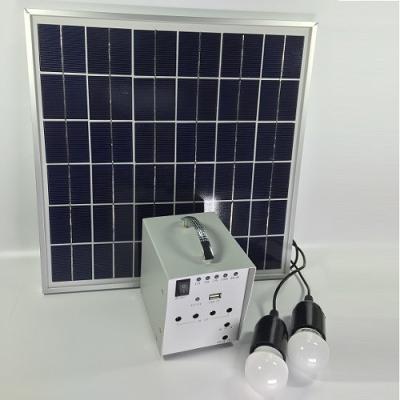 China Emergency 12V Small Solar Energy System , Small Solar Panel Kits For Home for sale