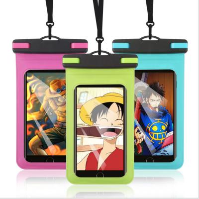 China Small Waterproof Floating Cell Phone Case Fashion Touch - Friendly for sale