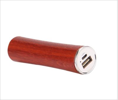 China High Capacity Wooden Portable Charger 2600mah 4.5 Hours Charger Time for sale