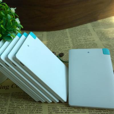 China Small Personalised Promotional Products / Credit Card Power Bank Charger for sale