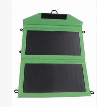 China 2 Platten-buntes faltbares Solarladegerät, faltende Sonnenkollektoren Sunpower zu verkaufen