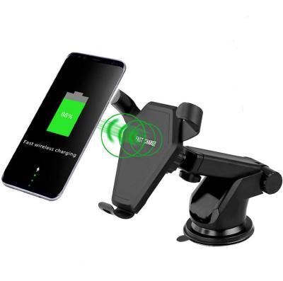 China ABS Material Car Mobile Charger , Wireless Car Mount Charger 110-205 KHz Frequency for sale