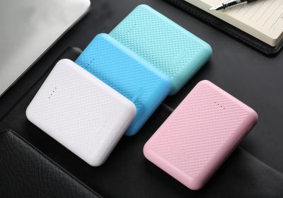 China portable power bank 10000 mah quick charger power bank Dual usb powerbank charger colorful design for sale