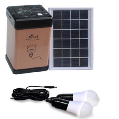 China Rechargeable Led Solar Home Lighting System , Small Solar Power System Kit for sale