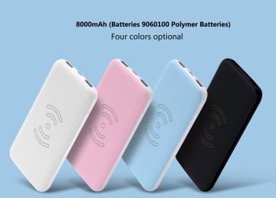 中国 サムスンのS6/S6端のために互換性がある無線速い充満力銀行8000mah 5W 販売のため