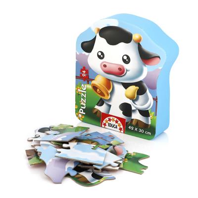 China New Cartoon Toy Custom 2022 Popular Educational Toys Animals Jigsaw Puzzle for sale