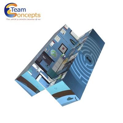 China Custom Printing Plastic Rotating Magic Cube In Place 3x3 Magnetic With Photo for sale