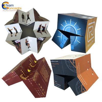 China Promotional Magnetic Folding Infinite Magic Cubes Toy Kids Gift Set Around Puzzle Magic Cube for sale