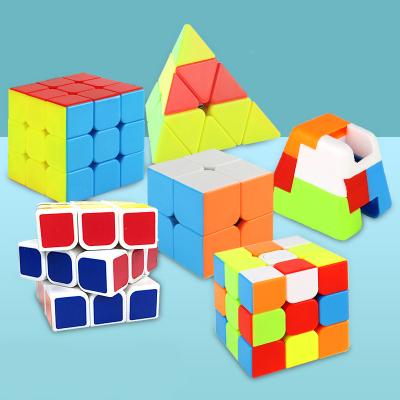 China 2022 Customs Magnetic Cheap Rubico Cubes Quick Magic Magnetic Cube Puzzle 3x3 Cube for sale