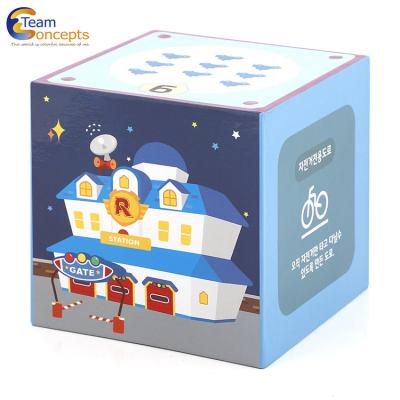 China Building Toy Custom Print Children Stacking Block for sale