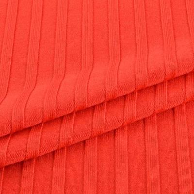 China Stretch brush rayon spandex tank top 10x6 rib stretch fabric knit fabric for dress sweatershirt for sale