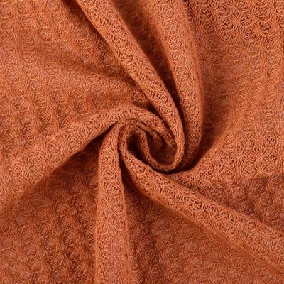 China Shrink-Resistant 97%Polyester 3%Spandex Waffle Stretch Solid Sweater Knit Fabric For Sweat Suit for sale